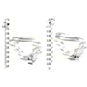 ALUM BAIL LATCH & SCRW 4 PK